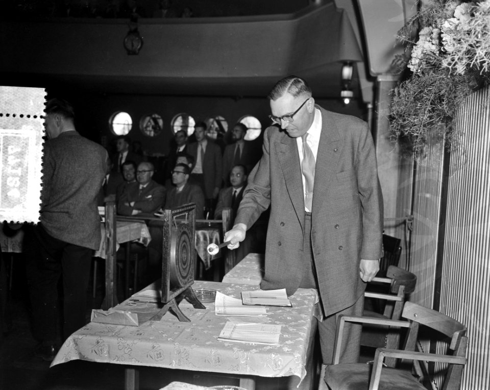 Wereldschaaktoernooi Euwe met gong, Bestanddeelnr 907-7124
