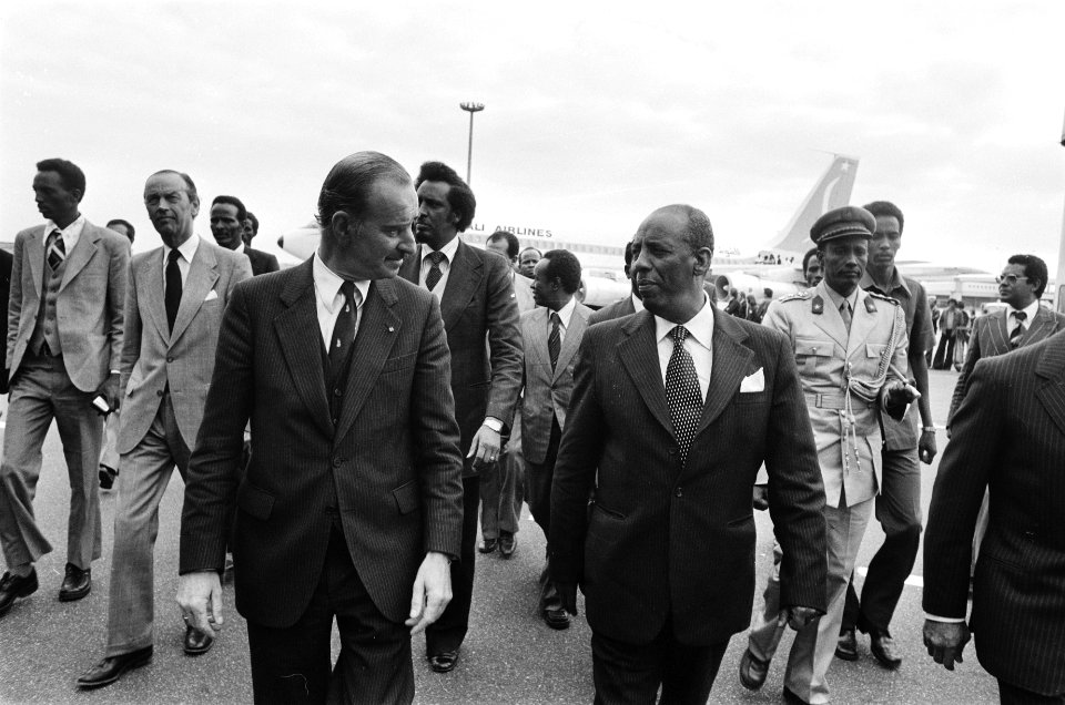 Werkbezoek Somalische president Siard Barre, Bestanddeelnr 929-8868