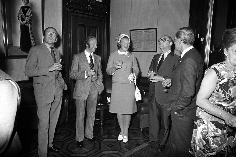 Werkbezoek prinses Beatrix en prins Claus aan provincie Utrecht, Beatrix en Clau, Bestanddeelnr 925-8292