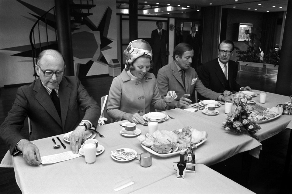 Werkbezoek prinses Beatrix en prins Claus aan provincie Utrecht, Beatrix en Clau, Bestanddeelnr 925-8293