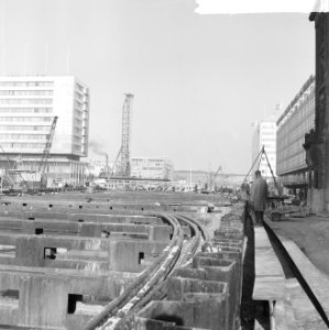 Werkzaamheden metro te Rotterdam voor stadhuis, Bestanddeelnr 916-0987