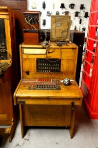 Western Electric PBX switchboard - Telephone Museum - Waltham, Massachusetts - DSC08159