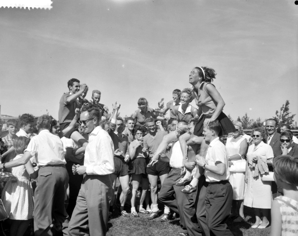 Westerkwartier tegen HKV korfbalkampioenschap van Nederla, Bestanddeelnr 911-3671