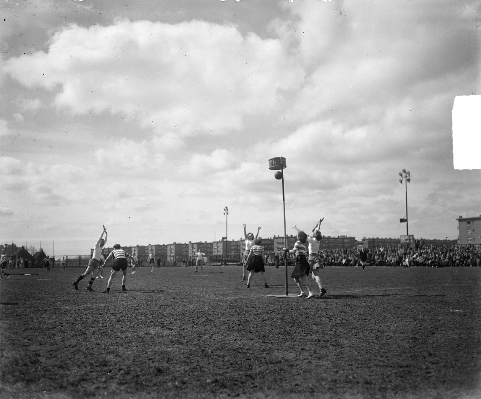 Westerkwartier tegen Blauw-Wit 5-4, spelmoment, Bestanddeelnr 903-9141