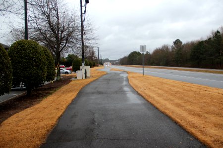 Western Gwinnett Bikeway along Georgia State Route 141, Duluth, GA December 2018