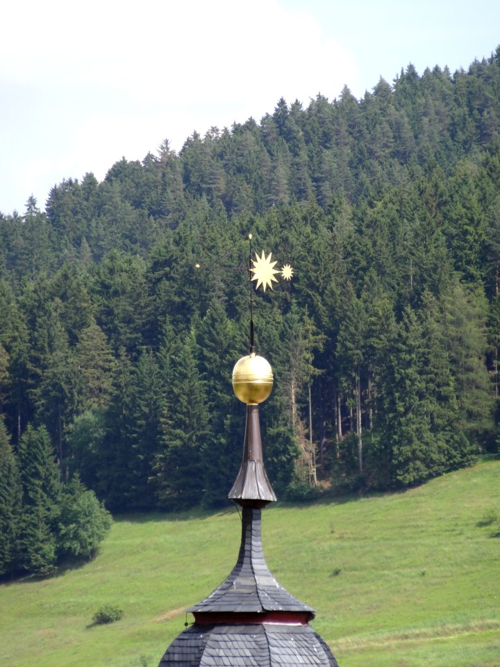 Wetterfane auf der St. Marienkirche in Gräfenthal