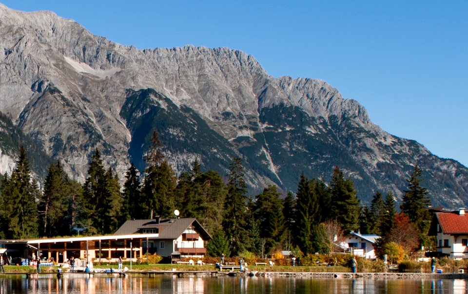 Wettersteinspitzen from Weidachsee