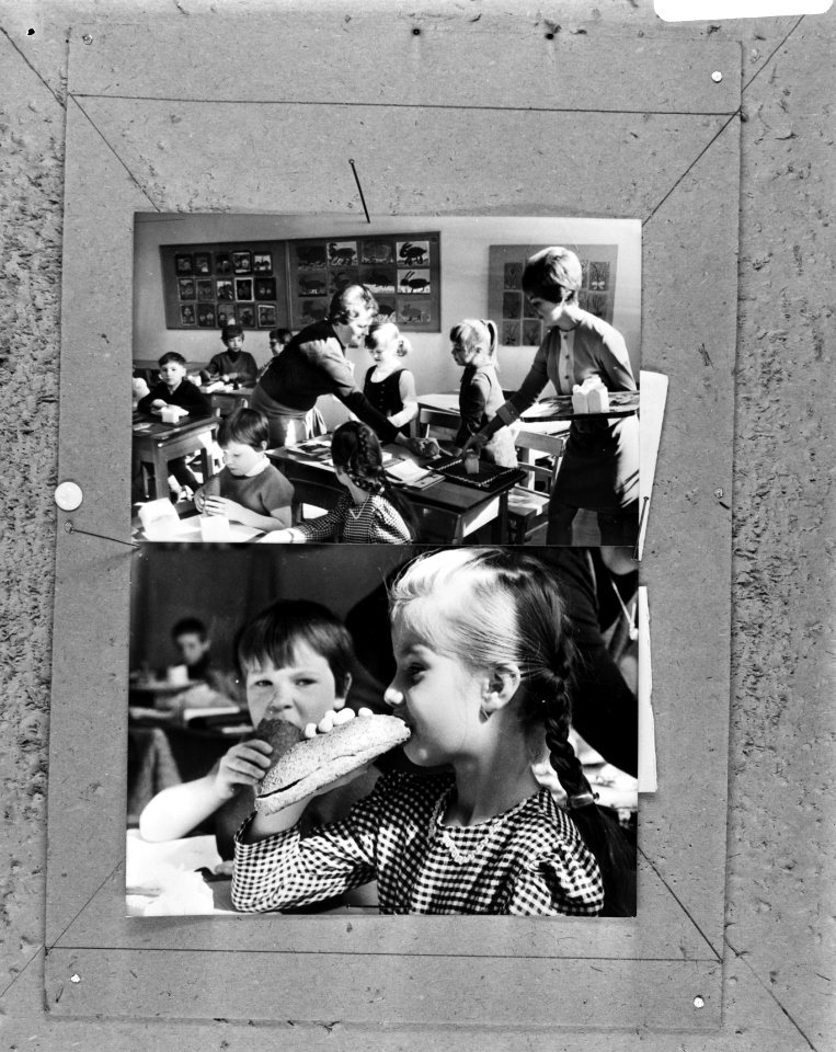 Wetenschappelijke test met schoolontbijt in Wenen, Bestanddeelnr 923-4471