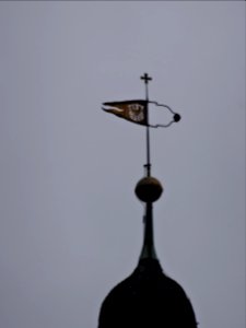 Wetterfahne auf dem Neutorturm in Arnstadt