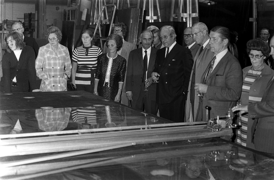 Wethouder Bootsma opent fabriek RiederTetterode, Bestanddeelnr 925-8858