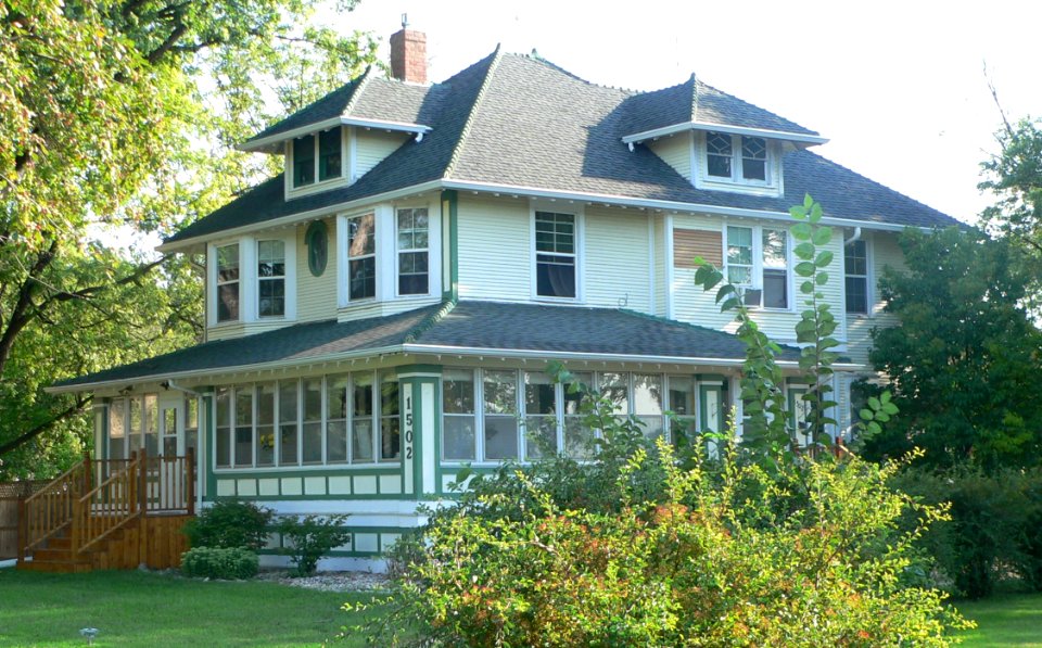Werth house (Aberdeen, SD) from SW 2