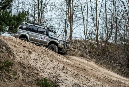 Automotive the vehicle off-road rally