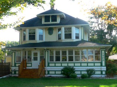 Werth house (Aberdeen, SD) from W 1