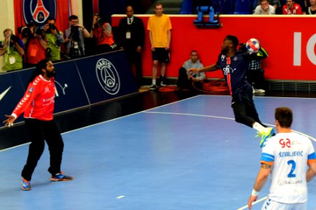 Wesley Pardin et Luc Abalo-20160416-PSG-TOULOUSE