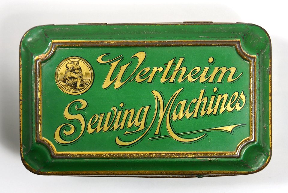 Wertheim Sewing Machines tin, picture 3