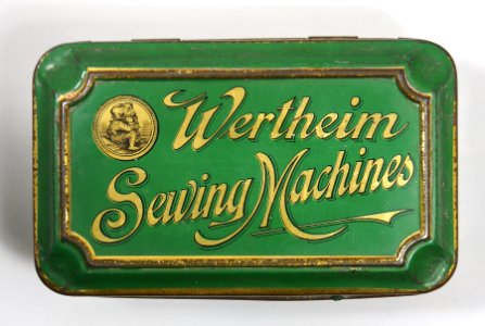 Wertheim Sewing Machines tin, picture 3