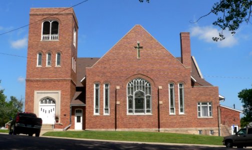 Wessington Springs Methodist church from S 2