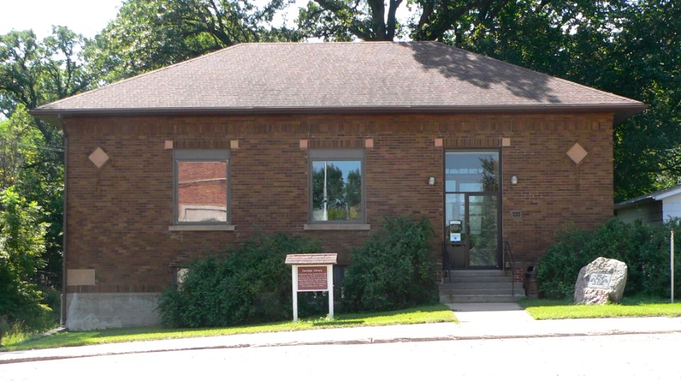 Wessington Springs library from N 1
