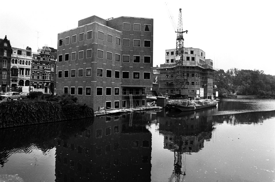 Werkzaamheden in Amsterdam nieuwe kantoren aan WeteringschansStadhouderskade, Bestanddeelnr 929-9565