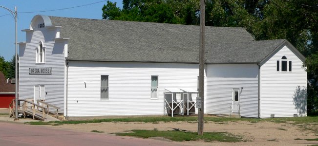Wessington Springs opera house from SW 1