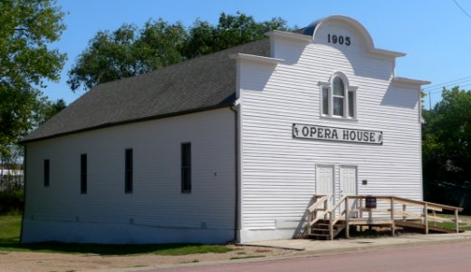 Wessington Springs opera house from NW 1