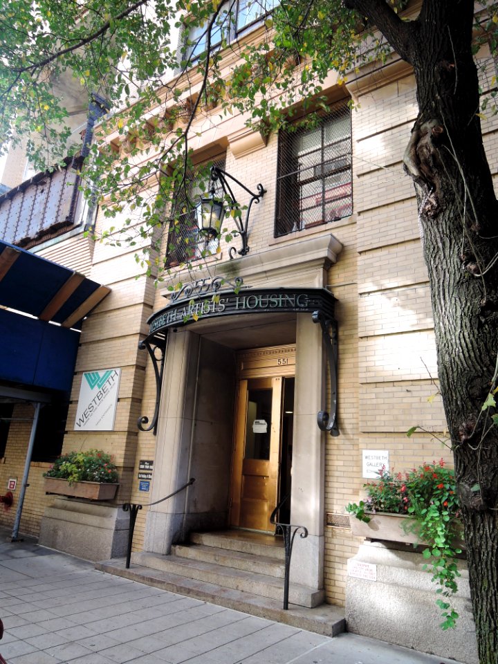Westbeth north door 55 Bethune St jeh