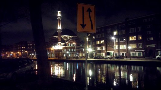 Westermoskee by night