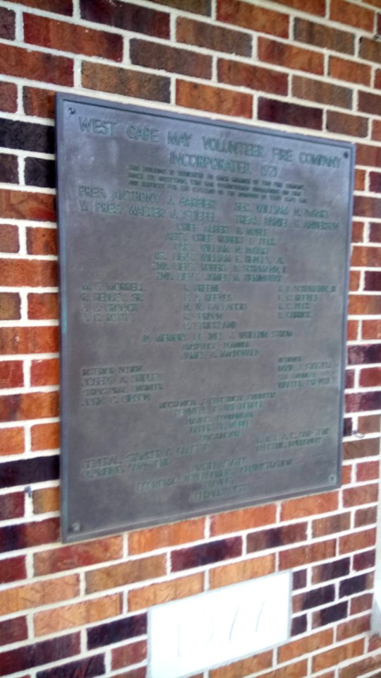 WestCapeMayFIreDeptPlaque
