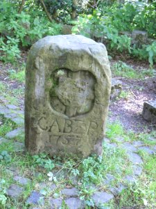 Westenholz-Grenzstein 1-Paderborner Seite