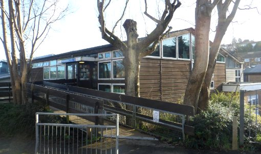 Westdene Library, Bankside, Westdene, Brighton (February 2014) (2)