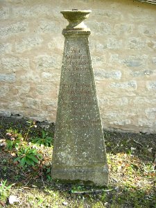 Westenfriedhof Eichstätt -Grabstein Anton Leidinger