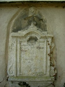 Westenfriedhof Eichstätt -Mauerepitaph Willibald Metzger