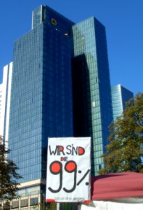 Wir sind 99Prozent OccupyFrankfurt