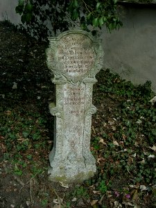 Westenfriedhof Eichstätt -Grabstein Walburga Schmitz