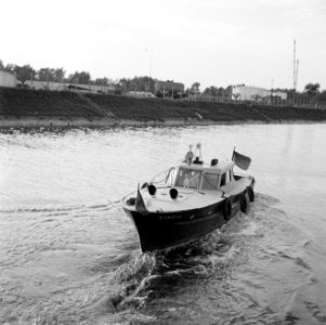 West-Duitse douaneboot Kinzig bij Kehl, Bestanddeelnr 254-1526