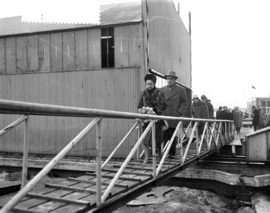 Zaanl. Scheepbouw Maatschappij tewaterlating Lis Frellsen, Bestanddeelnr 913-5801