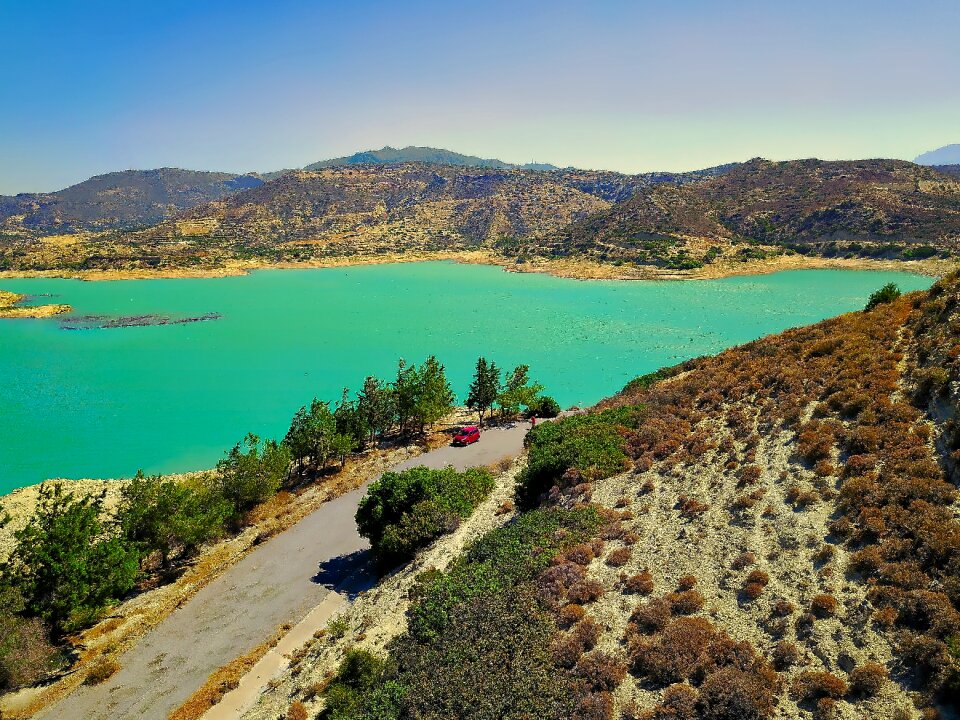 Holidays drone view