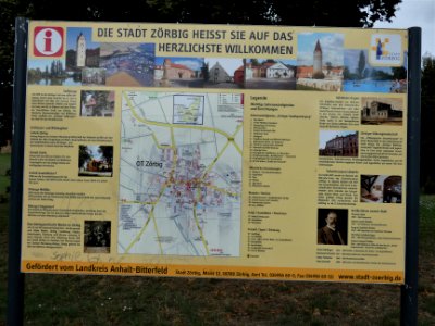 Zörbig Infotafel
