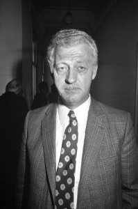 Zaanlandse Scheepsbouw Maatschappij failliet, directeur A J van der Abbeele (k, Bestanddeelnr 925-7179
