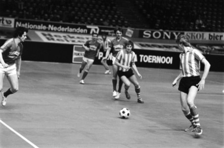 Zaalvoetbaltoernooi in Rotterdam spelmomenten, Bestanddeelnr 929-5090