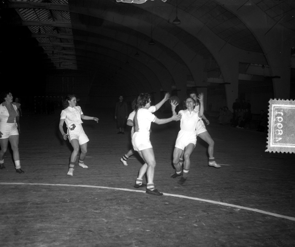 Zaalhandbal dames RAI-gebouw, Bestanddeelnr 904-8991