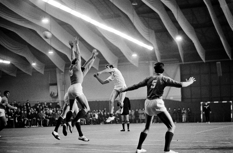 Zaalhandbal Nederland tegen Frankrijk te Den Haag , spelmomenten, Bestanddeelnr 917-4065