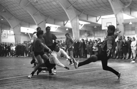 Zaalhandbal Niloc tegen Zagreb, Bestanddeelnr 921-9696
