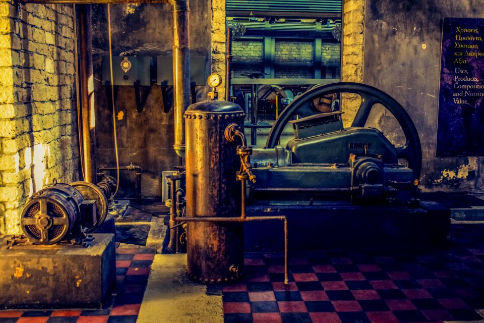 Industrial factory old