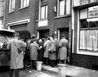 Zaak van het Goede Heertje , belangstelling van het publ voor de publieke tribun, Bestanddeelnr 910-1279