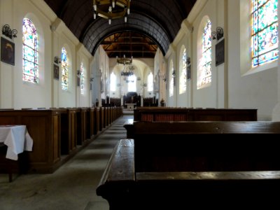 Ypreville-Biville (Seine-Mar.) église d'Ypreville, intérieur