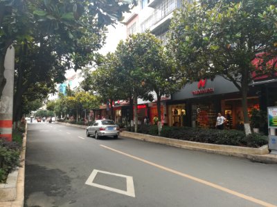 Yuanding Road in Puding County