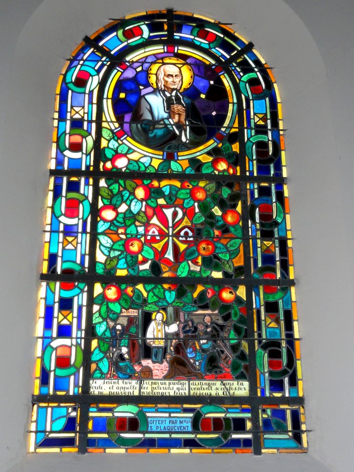 Ypreville-Biville (Seine-Mar.) église d'Ypreville, vitrail 11