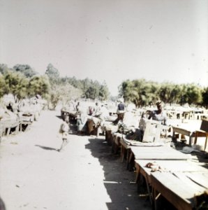 Zaire (voorheen Belgisch Congo ) kopermijn de Kolwezi, Bestanddeelnr 254-9396