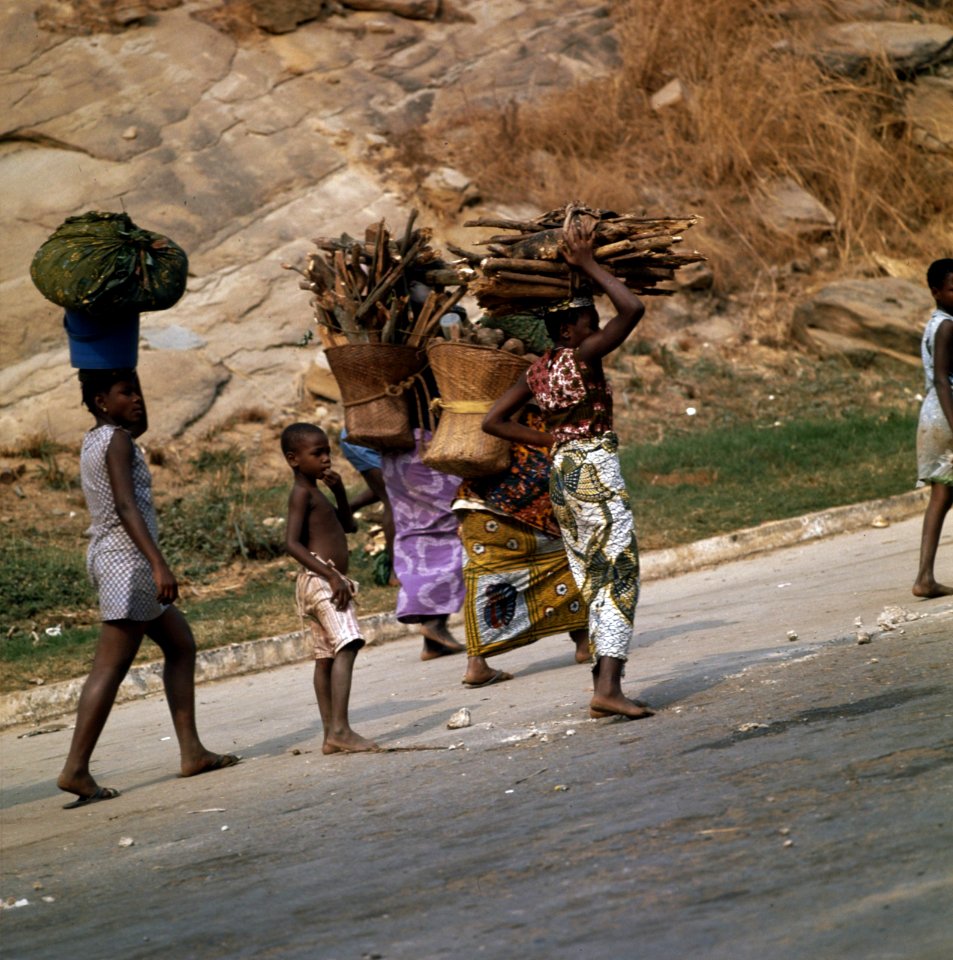 Zaire (voorheen Belgisch Congo ) bevolking Zaire, Bestanddeelnr 254-9375